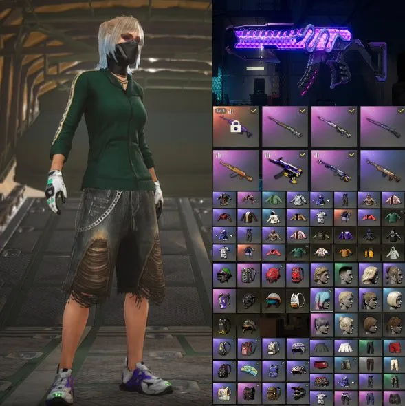 [PROGRESSIVE] Medusa - Beryl M762 4 LVL / 2X EVENT JACKET / 10X HAIR / PGC 2022 SET, Yes BATTLEGROUNDS Plus
