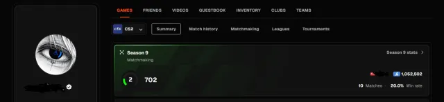 ✅FACEIT 🔥700 ELO ✅ NATIVE EMAIL + FIRST LETTER ❤️ PRIME ❤️ 10 GAMES ❤️ VERIFIED🔥