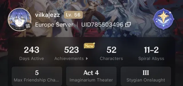 🔥Flins+sign🔥,💦Colombina+sign💦,🌳Nehfer+sign,Sandrone and other legendaries, Any platform, Email linked, Iter, Levelled up, AR 56