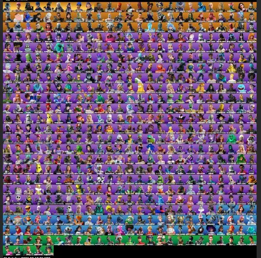 🔥 FORTNITE | 605 СКИНОВ 🔥 GLOW • OMEGA • CHUN-LI • ARCANE JINX • LARA CROFT, Продажа, скины 605