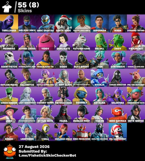 PC/PSN | LVL 1842 🏆 | 🎮 55 SKINS: SUB-ZERO + SUPERMAN + ROBIN ... 🎮, Продажа, скины 55