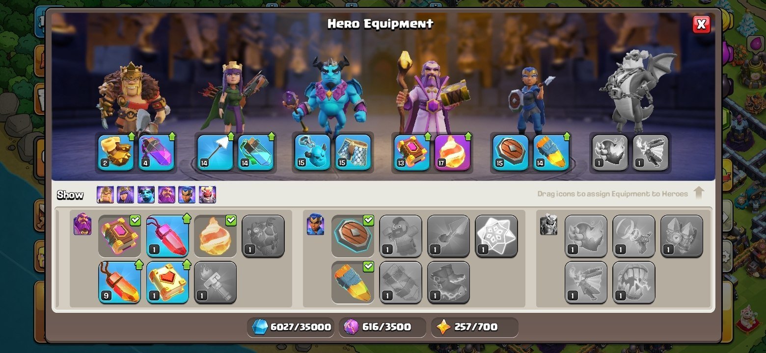 TH15 Level 136 | 5 Builders | High-Level Heroes & Epic Equipment | 100% SAFE & ULTRA CHEAP 🔥, 14 TH Main Village, 9 TH Builder