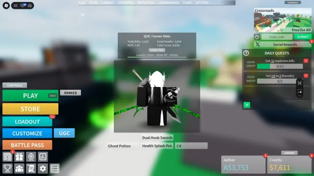 Pretty good account for Combat Warriors fans - AGE VERIFIED, Sale, Voice chat: Available