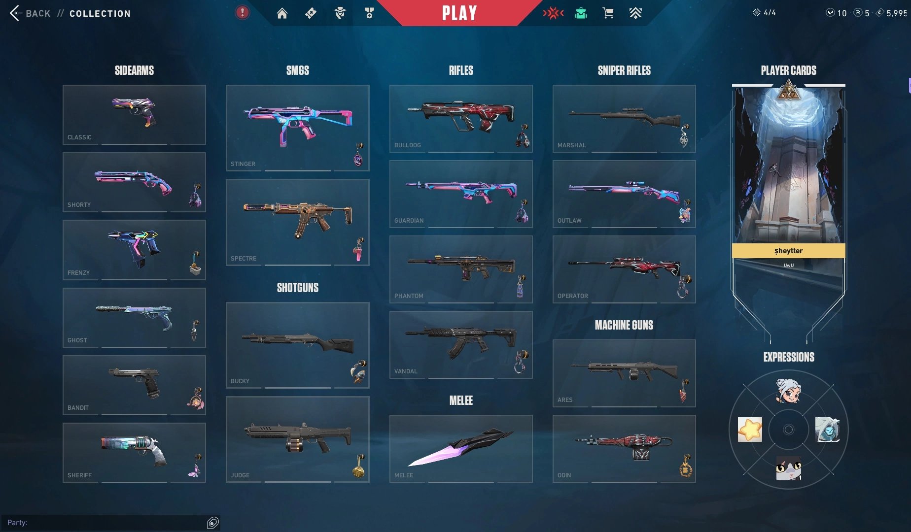 🎀 Account for sale 🎀 (EU) with beautiful skins, Sale, Silver 1, Agents: 26, Skins: 60