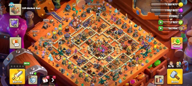 🔥TH 16 MAXED 🔥 90% EQUIPMENT AVAILABLE 🔥 NAME CHANGEBLE🔥GOOD LEVEL HEROS, 16 TH Родной Деревни, 9 TH Строителя