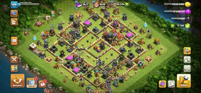 ✦ Th17 Max ✦ 17K Gems ✦ 100/100/47/75/43 ✦ 12x Strong Epic ✦ Near Maxed Lab ✦ BH 90% Maxed ✦ NC:Free, 17 TH Родной Деревни, 10 TH Строителя