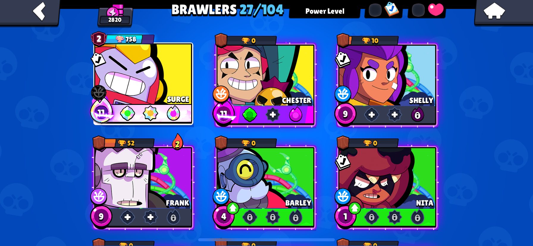 Dppdpdpdpdppdpdpdpxp, trophies 2820, brawlers 27, primes 2