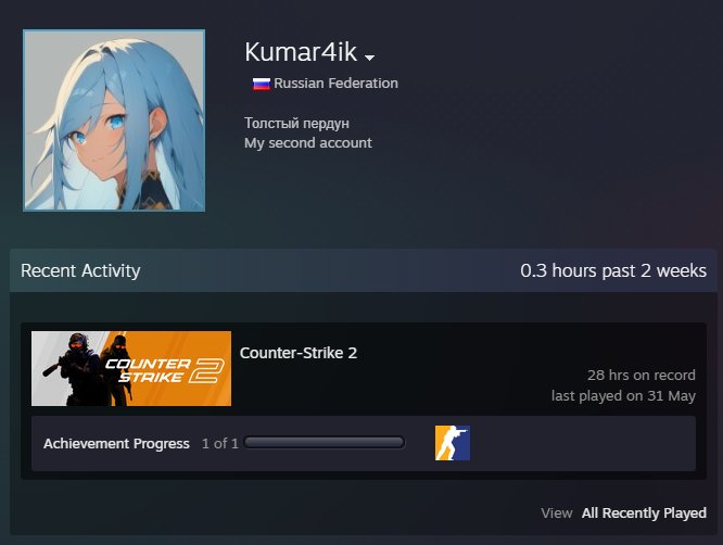 ACCOUNT CS2 WITH PRIME STATUS, Sale, Available, Yes PRIME, Competitive