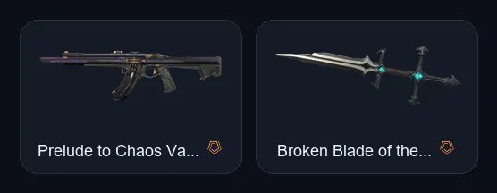 【 ~ 17 100 VP 】【 Broken Blade of the Ruined King 】【 Prelude to Chaos Vandal 】【 Forsaken Operator 】, Sale, Bronze 3, Agents: 20, Skins: 12