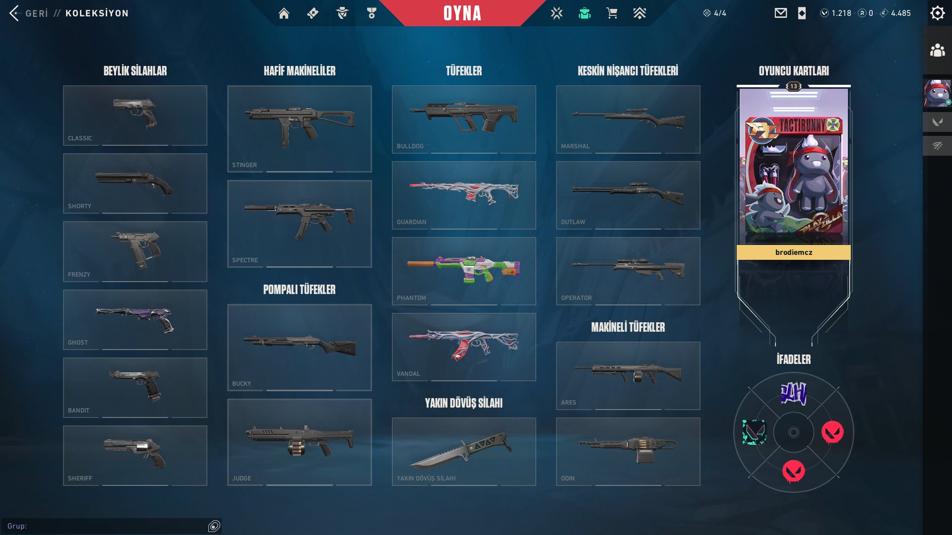 🔥 EU + TR |MAİL ACCESS | XENOHUNTER KNİFE, GAİA VANDAL, BLASTX PHANTOM AND +1200VP🔥, Sale, Ranked locked, Agents: 7, Skins: 5