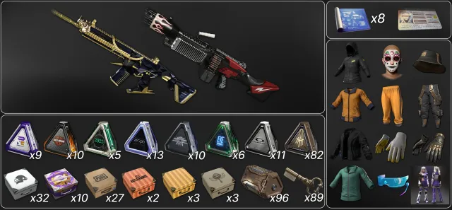 💖[PROGRESSIVE] ZHU BAJIE M416 + RIDE OR DIE M249 + 8 ЧЕРТЕЖЕЙ💖🔥320 СУНДУКОВ🔥🎀GPT 2026 NAVI JACKET🎀, Нет BATTLEGROUNDS Plus