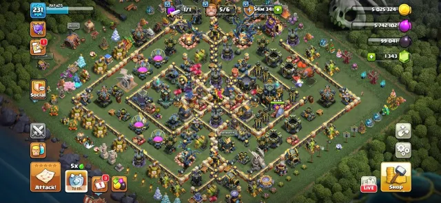 ◎ TH 17 Full Max ◎ Almost Builder Base Max ◎ Rarest 2015 Xmas Tree ◎ Heroes 77-81-78-68-50-20, 17 TH Main Village, 10 TH Builder