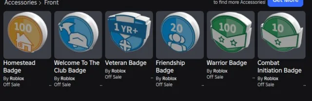 ⭐ 2013 OG ACCOUNT WITH COMBAT BADGES, BUILDERS CLUB BADGE AND RARE ITEMS! ⚔️, Sale, Voice chat: No