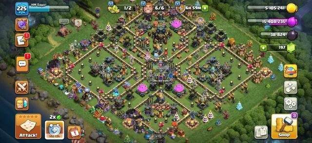 Th-17 Almost Max➜6 Heroes Max➜16 epic equipments➜BH Max➜Nc-Free➜Full Access, 17 TH Родной Деревни, 10 TH Строителя