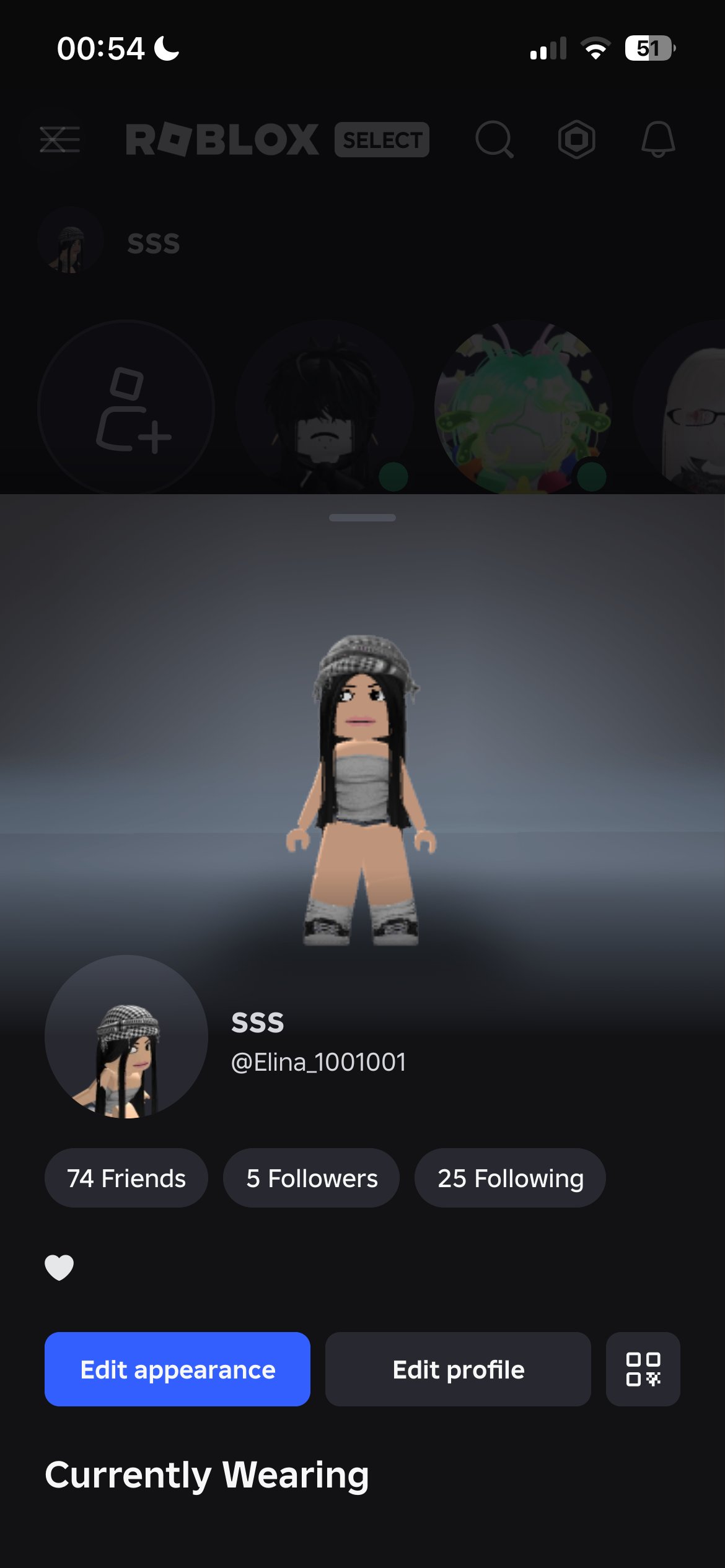 sale a roblox account, Sale, Voice chat: No
