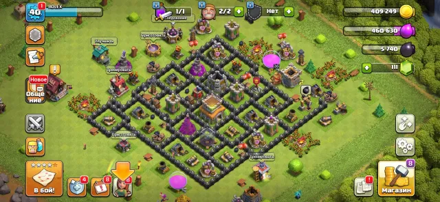 Selling a Brawl Stars account, includes 2 Clash Royale and Clash of Clans accounts, 52000 trophies, 101 brawlers