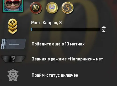 2003 reg | PRIME | Region Russia | 11 lvl steam | 8 rank | Check description, Sale, Inventory empty, Has PRIME, Competitive