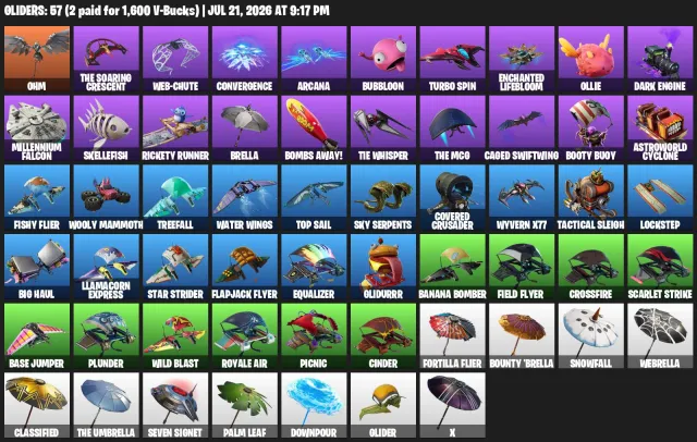 🧊🔮 Sale of old account in fortnight 60 skins 🔮 ⚡️, Sale, skins 60