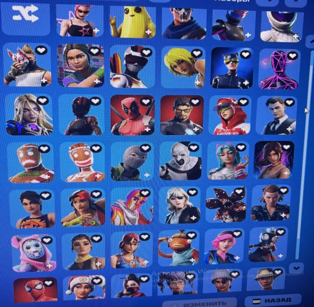 FORTNITE 348 SKINS, Leviathan, Midas and many other rare items., Sale, skins 348