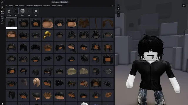 🧛 ROBLOX | 💎 70K TOTAL | 🩸 VAMPIRE FACE | 🕶️ PREMIUM ACCESSORIES, Sale, Voice chat: No