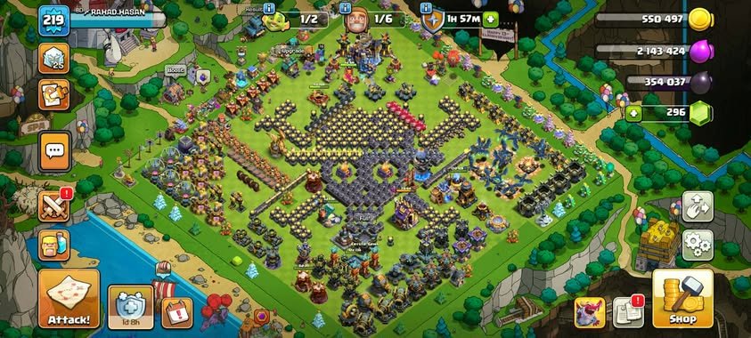 WALL+HERO MAX | TH18 MAX ID | HERO'S: 100-105-70-78-55 | ALL EPIC EQUIPMENT MAX | MAGIC SCENARY, 18 TH Main Village