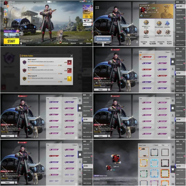 Akm Hellfire (LootCreat)SLR (KillMsg)Groza,S18 Lvl 2"Urban Pant"Lepord Pet"Rename Card, Продажа, 84 уровень, Ранг: Ас, 20+ мифик скинов, 1-9 прокачиваемых оружий, 1-4 килл чатов, Нет спорт каров