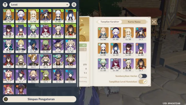 AR 45 HOLD | AYAKA, YELAN, JEAN, QIQI, DEHYA, MONA🟢, Любая платформа, Почта не привязана, Люмин, Стартовый, AR 45, Ивент 2, Стандарт 4