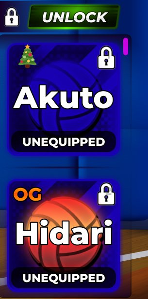 Main account / 3 games: jujutsu shenanigans, volleyball legends, sol's RNG (description), Sale, Voice chat: Yes