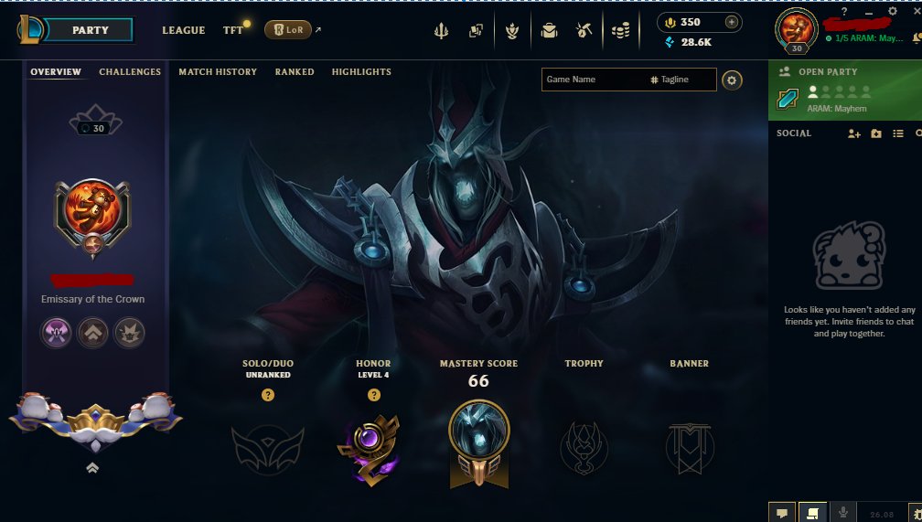 EUNE 🌎 RANKED READY✅350RP✅ 30 LVL, Sale, level 30, champions 10, skins 2, Unranked