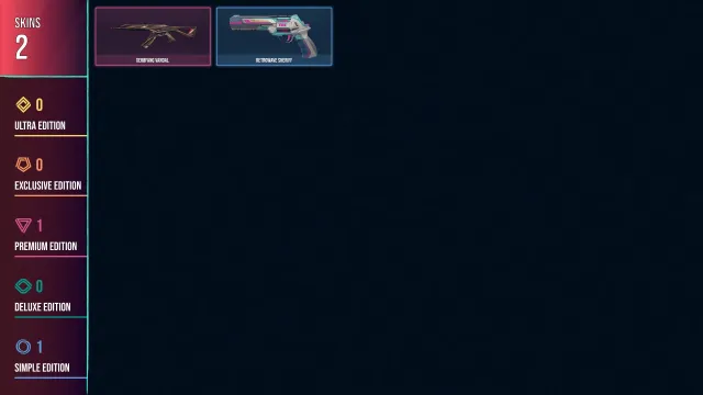 🥑 NA 🥑 2 СКИНА 🥑 СТОИМОСТЬ: 1775 VP 🥑 RANKED READY 🥑 GtwZp 🥑, Продажа, Под калибровку, Агентов: 10, Скинов: 2