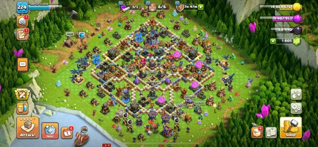 TH18 MAX ID | HERO'S: 90-93-70-80-4 | ALL EQUIPMENT MAX, 18 TH Родной Деревни