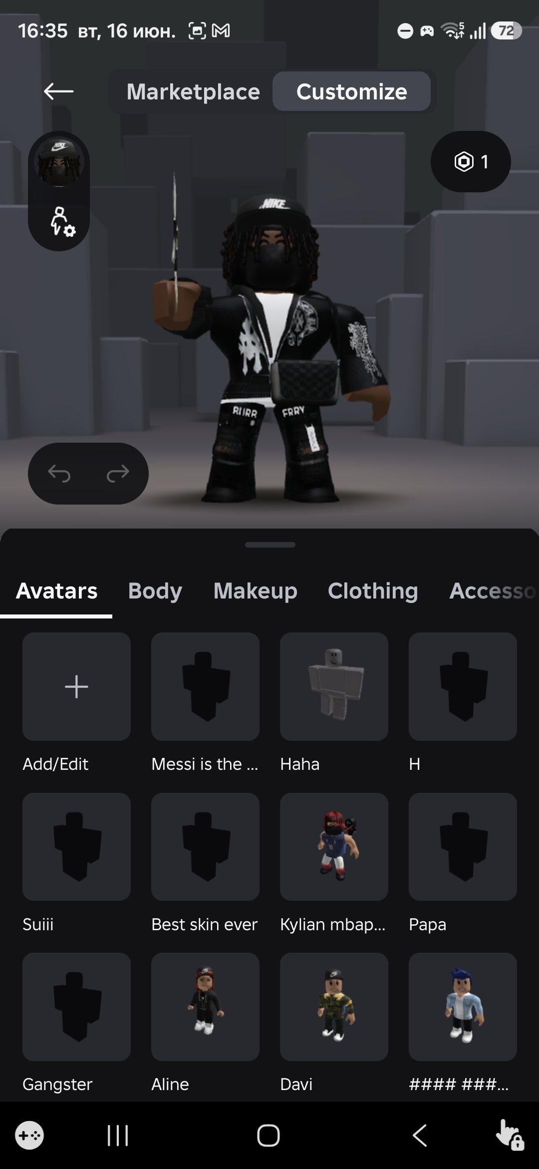 🔥 Top Roblox account | Donat has 🚀|Total:2k, Sale, Voice chat: Yes