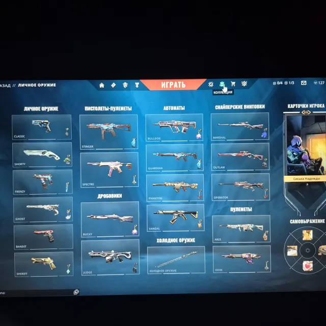 4 knives 2 vandals 2 phantoms operator and ghost, Sale, Bloom 2, Agents: 29, Skins: 59