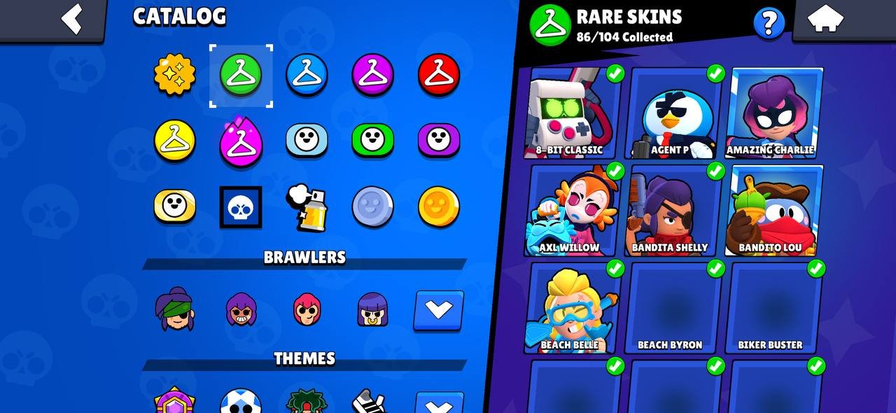👹👺59206 cups👺👹 | 😈101 out of 102😈 | 27 prime🎃☠️SKINS~50-70K(gems)☠️🎃 | 🏅236 SKIN🏅, trophies 59206, brawlers 101, primes 27