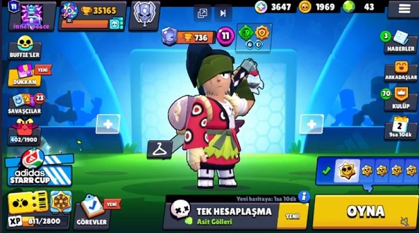🏆 35100 Trophies 🌟 11 Prestige 👊 83x Brawler ⚡ 10x MAX 🎨 112x Skin 🚀 Instant Delivery, trophies 35100, brawlers 83, primes 11