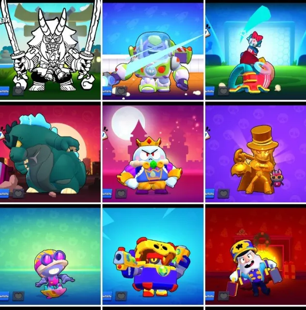👑Account with King Lou👑 🏄♀️Surfer Carl🏄♀️🐉 Godzilla Buzz, trophies 19579, brawlers 86