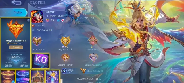 LAYLA LEGEND JHONSON LEGEND FREYA LEGEND NARUTO LEVI HISOKA 5X COLL