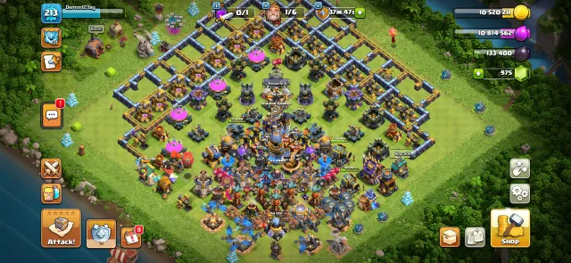 18 TH | 213 LVL | 75/82/56/65/50/12 | FULL LAB ASSISTENT&BUILDER’S APPRENTICE, 18 TH Main Village, 10 TH Builder