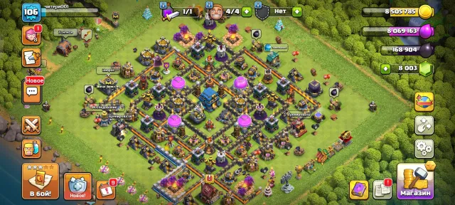 ‼️ПРОДАЮ 3 В 1 Clash Royale/Clash of Clans/Brawl Stars ‼️💯ТОПОВЫЕ АККИ СМОТРЕТЬ ОПИСАНИЕ 💯, 12 TH Родной Деревни, 8 TH Строителя