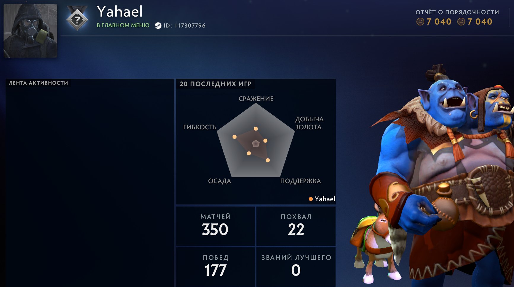 ❄️🌈 The last match of 2018 | + Mail ❄️🌈, Sale, 1528 MMR, 7040 Behavior score, 7040 вежливости, 350 games