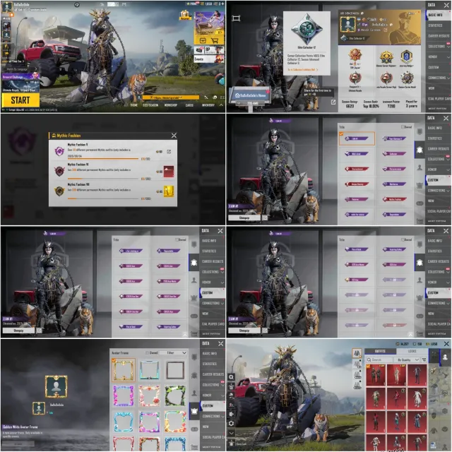 M416 Glacier Max"X-Suite Lvl 4"2 X-Suite Lvl 2"4 Guns Lvl 3, Продажа, 76 уровень, Ранг: Ас, 50+ мифик скинов, 20+ прокачиваемых оружий, 1-4 килл чатов, Нет спорт каров