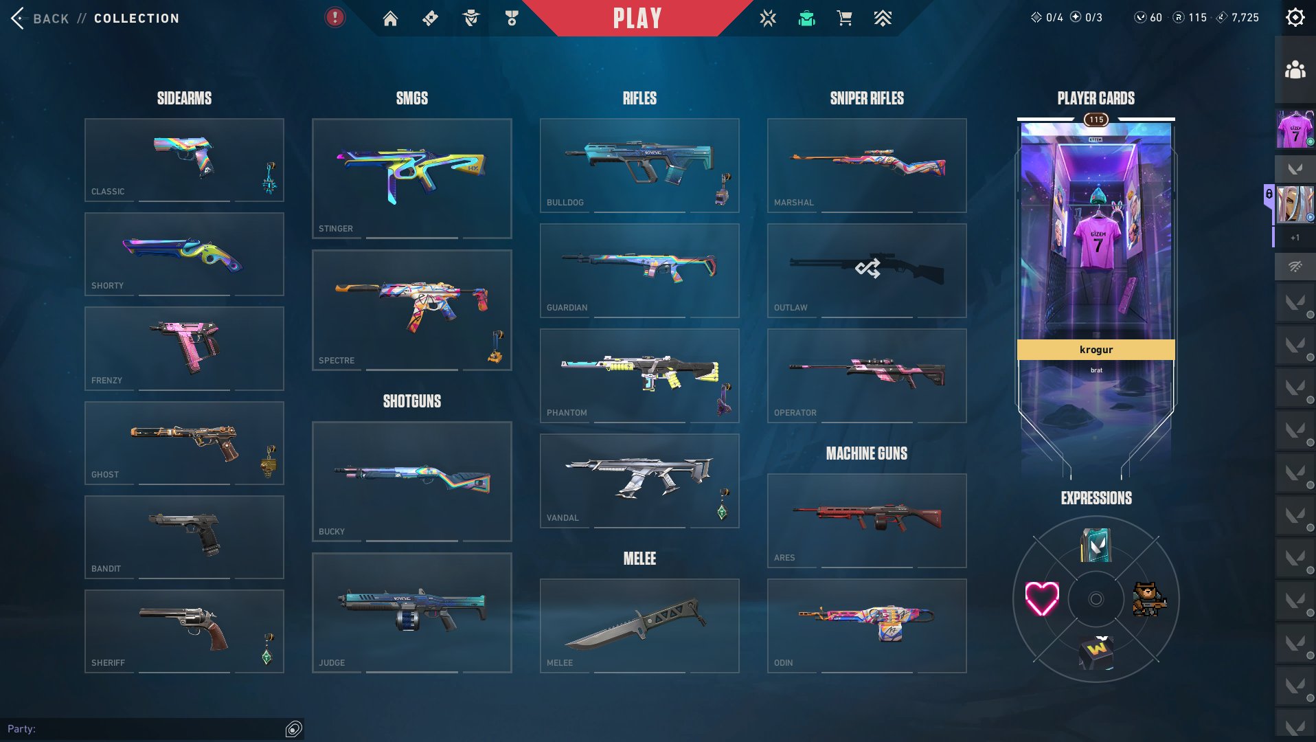 Selling my personal Valorant account. I want to buy a knife in Counter-Strike., Sale, Ranked unlocked, Agents: 28, Skins: 35