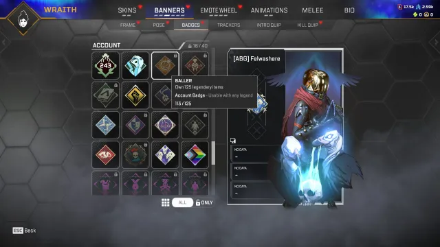🍀 【 243 LVL 113 LEGENDS SKINS】 EA APP + XBOX 🍀РЕЙТИНГ ОТКРЫТ ♦️ ПОЛНЫЙ ДОСТУП 🔑, Новичок, 243 уровень, Реликвия: Нет