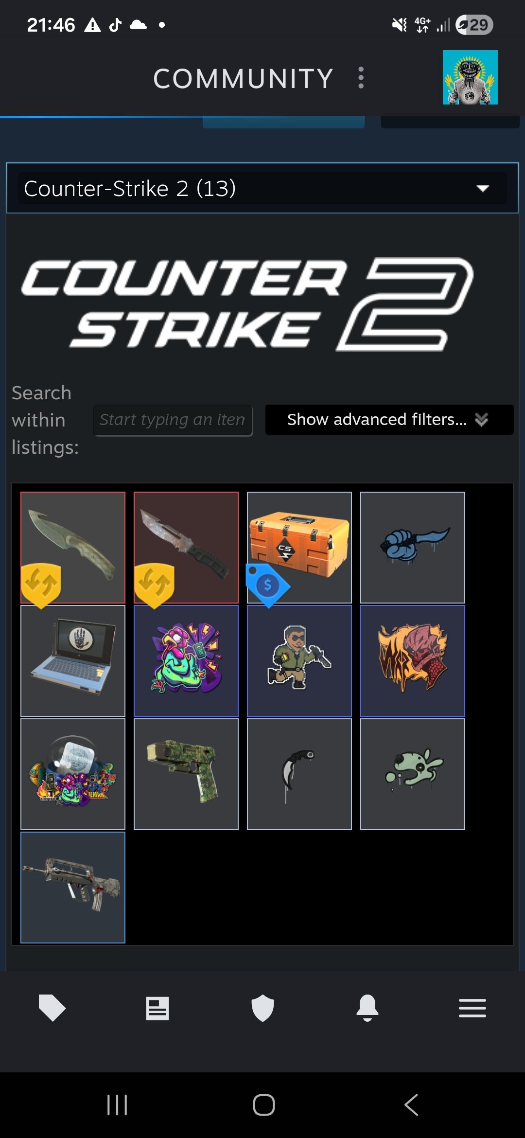 ⚡️2 KNIVES⚡️ 🩸PRIME ACCOUNT🩸🎖140 COMMENTS🎖, Sale, Available, Yes PRIME
