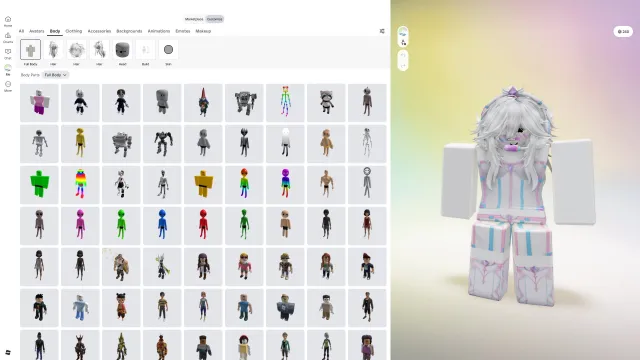 🌸 90К ТОТАЛ | 👑 LUXURY FEMALE AVATAR | 🛍 ОГРОМНЫЙ ГАРДЕРОБ & БАНДЛЫ | 💅 МНОГО ВОЛОС & АНИМАЦИЙ, Продажа, Voice chat: Нет