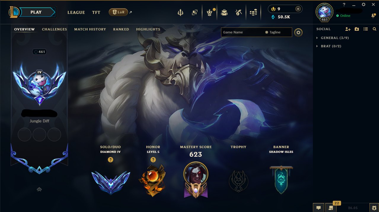 💤💜🟪 73K BE 🟪 436 LEVEL 🟪 MASSIVE PERSONAL ACCOUNT 🟪 READY FOR RANKED 🟪 AUTO-DELIVERY 🟪💜💤, Sale, level 461, champions 167, skins 206, Diamond