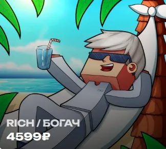 🟢ACCOUNT WITH PAID UPGRADES RICH🟢RICHDAY/CUBEWORLD🟢INSTANT DELIVERY🟢PERMANENT RANK🟢, Sale