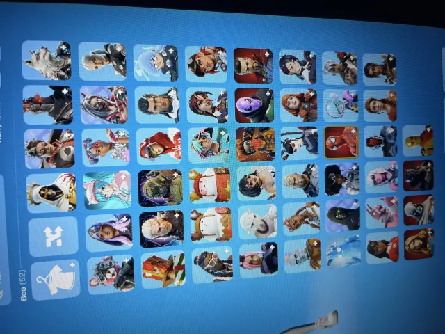 A top-tier account with re-linking capabilities, suitable for both beginners and casual users., Sale, skins 52
