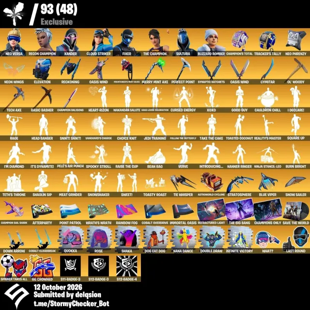328 skins | Merry Mint Axe | 310 emotes, Sale, skins 320
