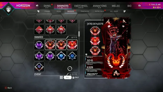 😈👺😈👺Rank S25 #41 Pred Animated Triple Pred Account😈👺😈👺, Высший хищник, 500 уровень, Реликвия: Есть